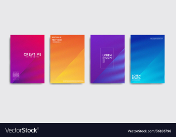 minimal covers design colorful halftone minimal covers design colorful halftone
