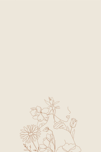Minimal feminine background, female monoline | Free Photo - rawpixel Minimal feminine background, female monoline | Free Photo - rawpixel