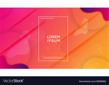 minimal geometric background dynamic shapes