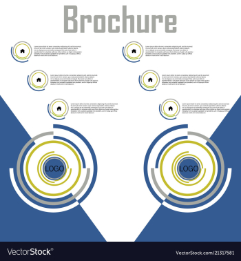 Minimal geometric covers design geometric vector image