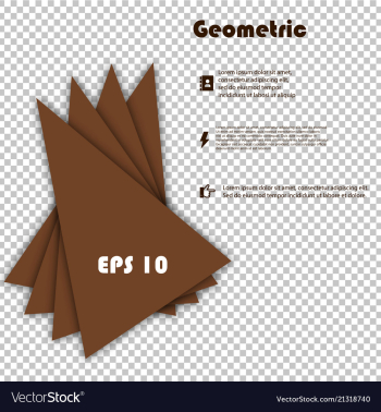 Minimal geometric covers design geometric vector image