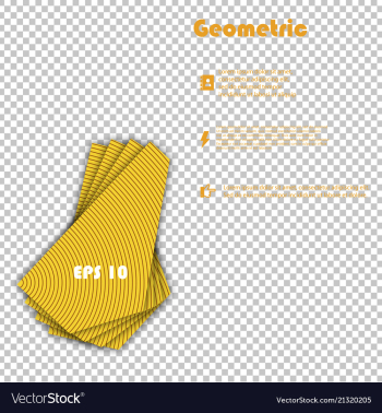 Minimal geometric covers design geometric vector image