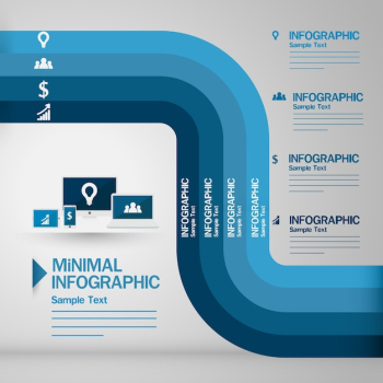 Minimal infographic Minimal infographic