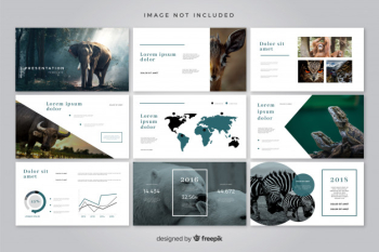 Minimal slides template