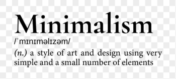Minimalism png dictionary word sticker, | Free PNG - rawpixel Minimalism png dictionary word sticker, | Free PNG - rawpixel