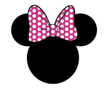 Minnie Head Silhouette Transfer – Sage Creek Originals