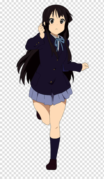 Mio Akiyama Ritsu Tainaka Yui Hirasawa Azusa Nakano Anime, Anime transparent background PNG clipart