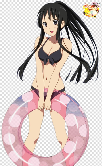 Mio Akiyama Tsumugi Kotobuki K-On! Azusa Nakano Anime, Anime transparent background PNG clipart