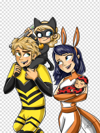 Miraculous: Tales of Ladybug & Cat Noir Adrien Agreste Plagg YouTube Marinette, lady bug transparent background PNG clipart