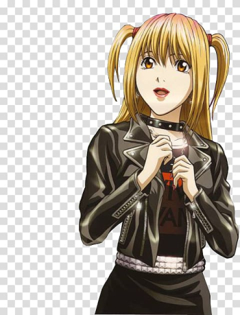 Misa Amane Light Yagami Rem Death Note, misa transparent background PNG clipart