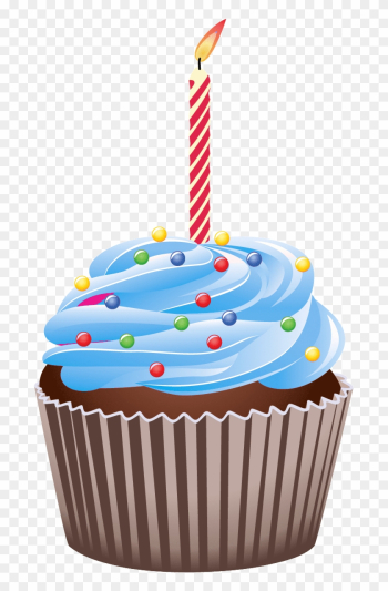 Misc Clipart Cake Candle - Happy Birthday Cupcake Clipart Misc Clipart Cake Candle - Happy Birthday Cupcake Clipart