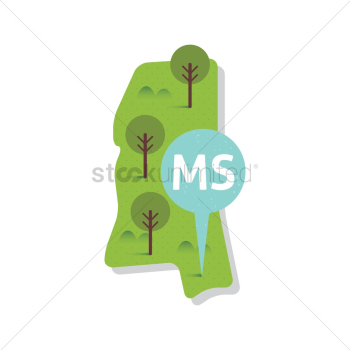 Mississippi state map Mississippi state map