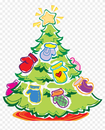 Mitten Tree Clipart