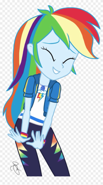 Mlp Eg Vector - Rainbow Dash Equestria Girl Mlp Eg Vector - Rainbow Dash Equestria Girl