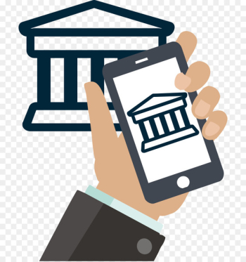 Mobile banking Online banking Telephone banking Clip art - bank 