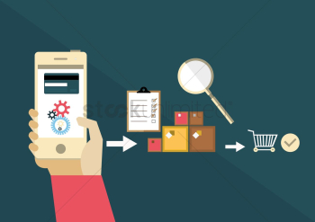 Mobile business concept Mobile business concept