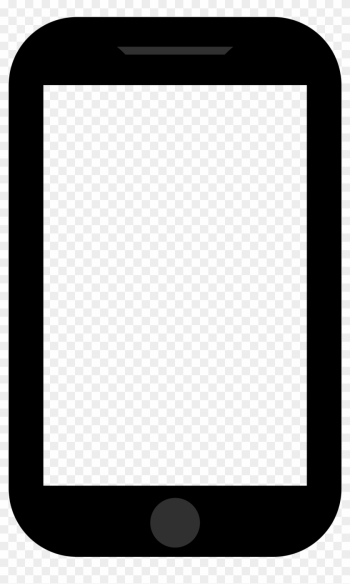 Mobile Clipart Png Images - Iphone Frame Black Png