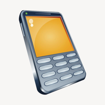 Mobile phone clipart, digital device | Free Vector - rawpixel Mobile phone clipart, digital device | Free Vector - rawpixel