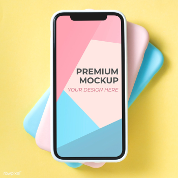 Mobile phone screens | Free stock psd mockup - 527552