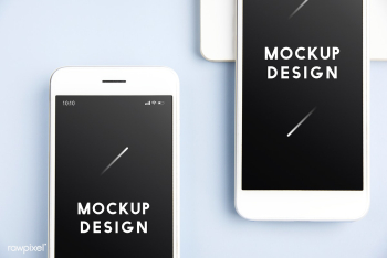 Mobile phone screens | Free stock psd mockup - 527577