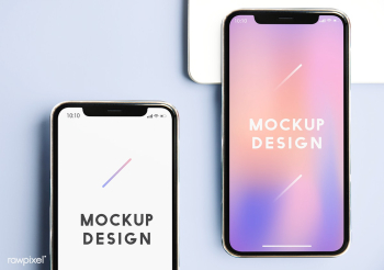 Mobile phone screens | Free stock psd mockup - 527595