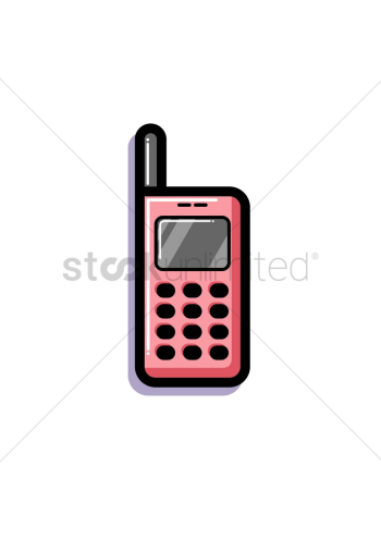 Mobile phone with antenna Mobile phone with antenna