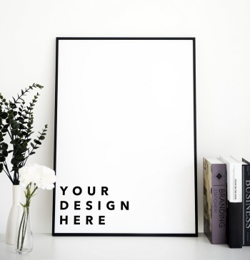 Mockup design space photo frame | Free PSD Mockup - rawpixel