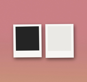 mockup of polaroid photos