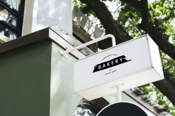 Mockup of restaurant sign boards Free Psd