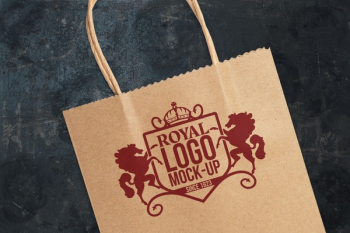 Mockup paper bag Mockup paper bag