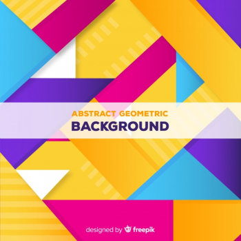Modern abstract background with geometric shapes