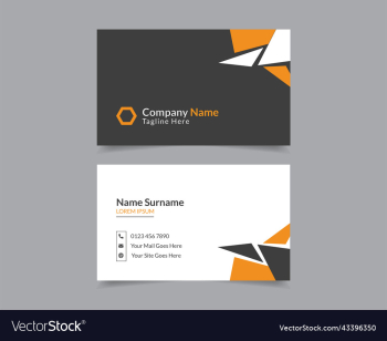 modern and clean business card layout modern and clean business card layout