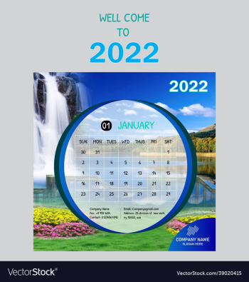 modern and creative new year calendar 2022 modern and creative new year calendar 2022