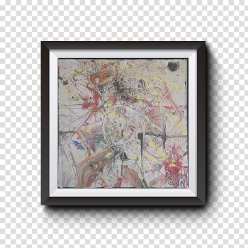 Modern art Painting Frames Flower, painting transparent background PNG clipart