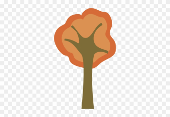 Modern Autumn Tree - Fall Tree Art Clipart Modern Autumn Tree - Fall Tree Art Clipart