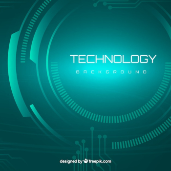 Modern background with cyber technology Modern background with cyber technology