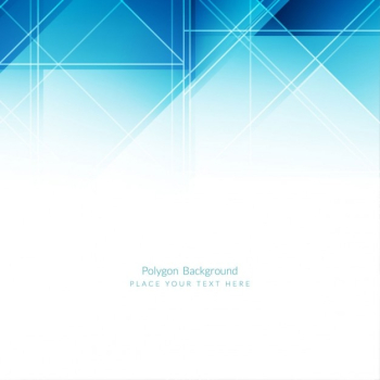 Modern blue polygons background design Modern blue polygons background design