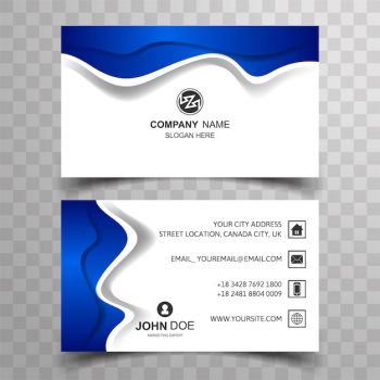 Modern business card background Modern business card background