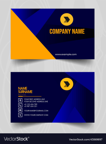 modern business template visiting cards design modern business template visiting cards design
