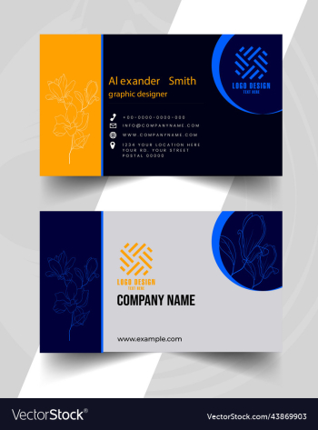 modern business template visiting cards design modern business template visiting cards design