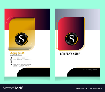 modern business template visiting cards design modern business template visiting cards design