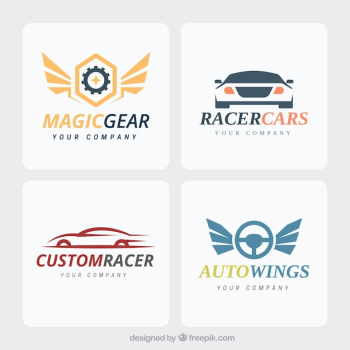Modern car logo collection Modern car logo collection