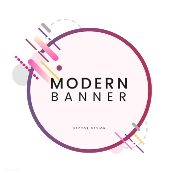 Modern circle banner in colorful frame illust.. | Free stock vector - 513437 Modern circle banner in colorful frame illust.. | Free stock vector - 513437
