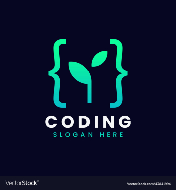 modern computer programming coding logo design modern computer programming coding logo design