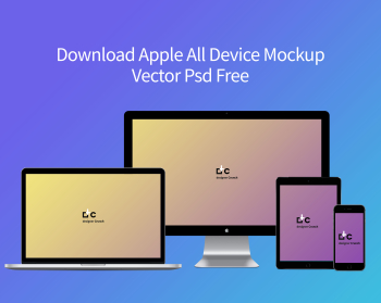 Modern Corporate Apple All Device Mock-up Psd Free - Designer Crunch