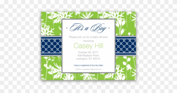 Modern Floral Baby Shower Invitations - Baby Shower Modern Floral Baby Shower Invitations - Baby Shower