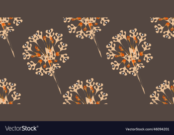 modern flower seamless pattern