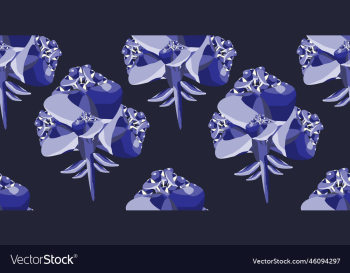 modern flower seamless pattern