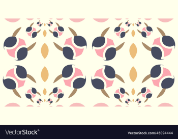 modern flower seamless pattern