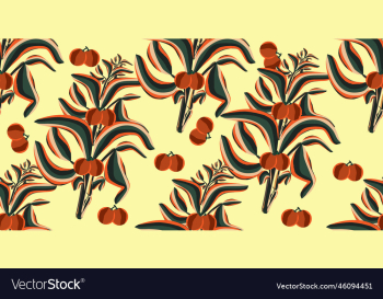 modern flower seamless pattern